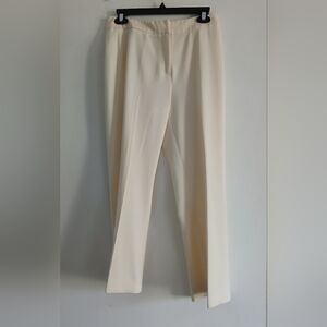 Weekend Max Mara dress pants in cream, Size 6